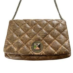 Kate Spade Quilted Cork Turn Lock Crossbody Bag